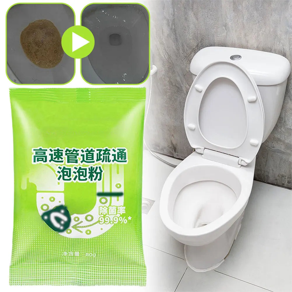 Drain Cleaner Powder – Sink, Toilet & Shower Clog Remover