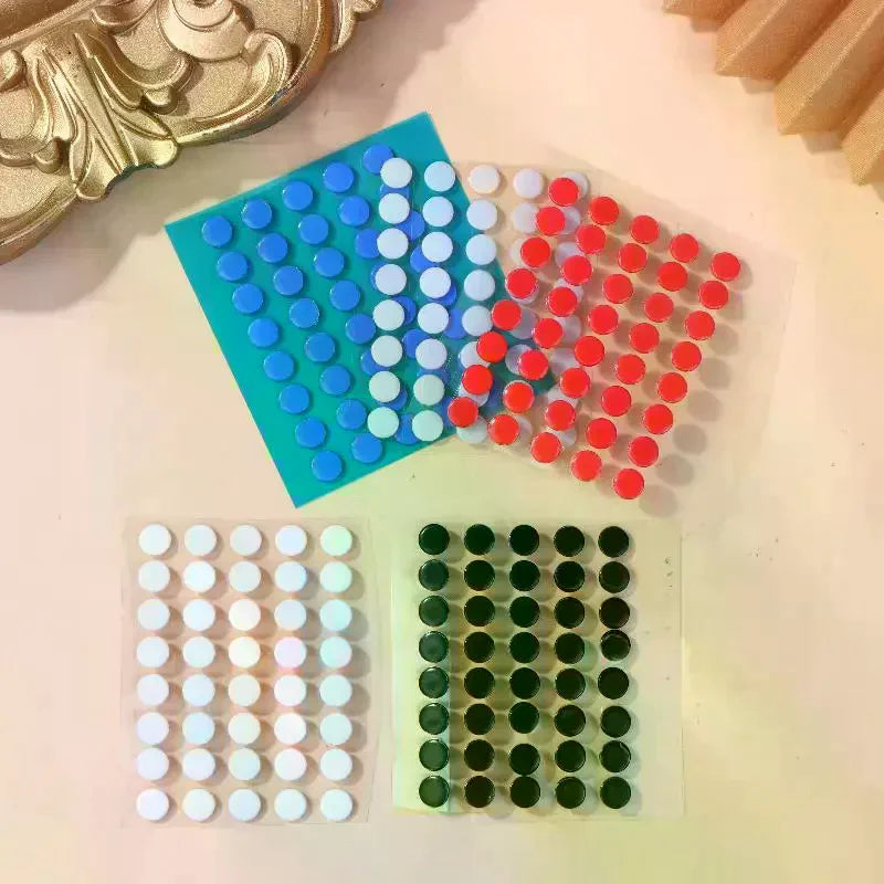 40Pcs 6.5mm Diameter 0.8mm Thickness Small Dots Universal Mouse Skates For Mouse Foot Glide Feet Sticker Oasis Select