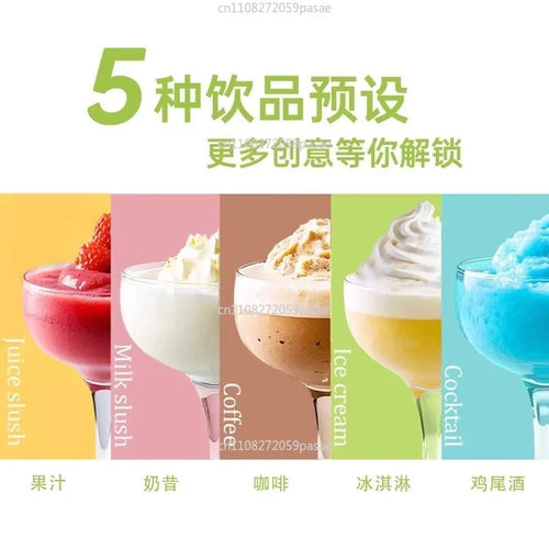 1.8L Countertop Slush Machine – Portable Frozen Drink Maker Slush Drink Machine Oasis Select