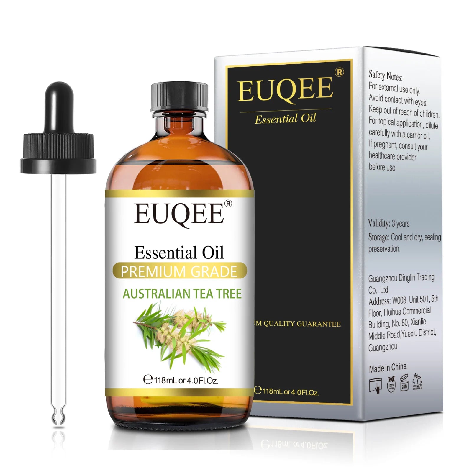 EUQEE Aromatherapy Essential Oils – Lavender, Eucalyptus & More