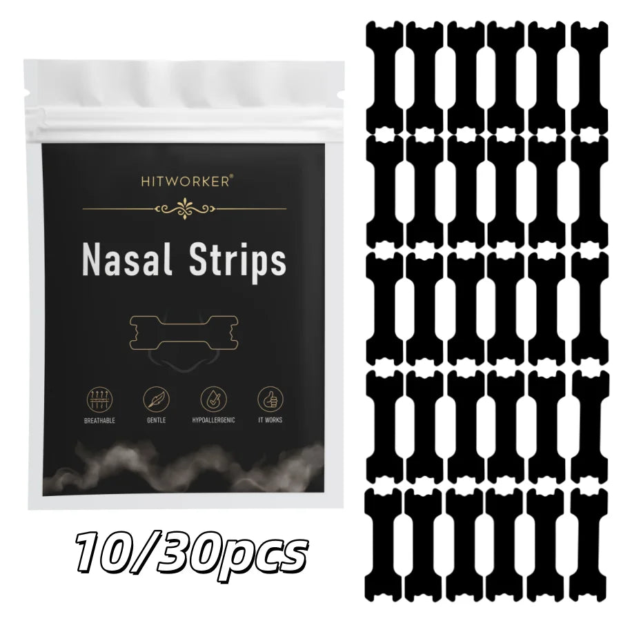 Portable Black Nose Strips 10/30 Counts, Travel Size for Daily Household Oasis Select