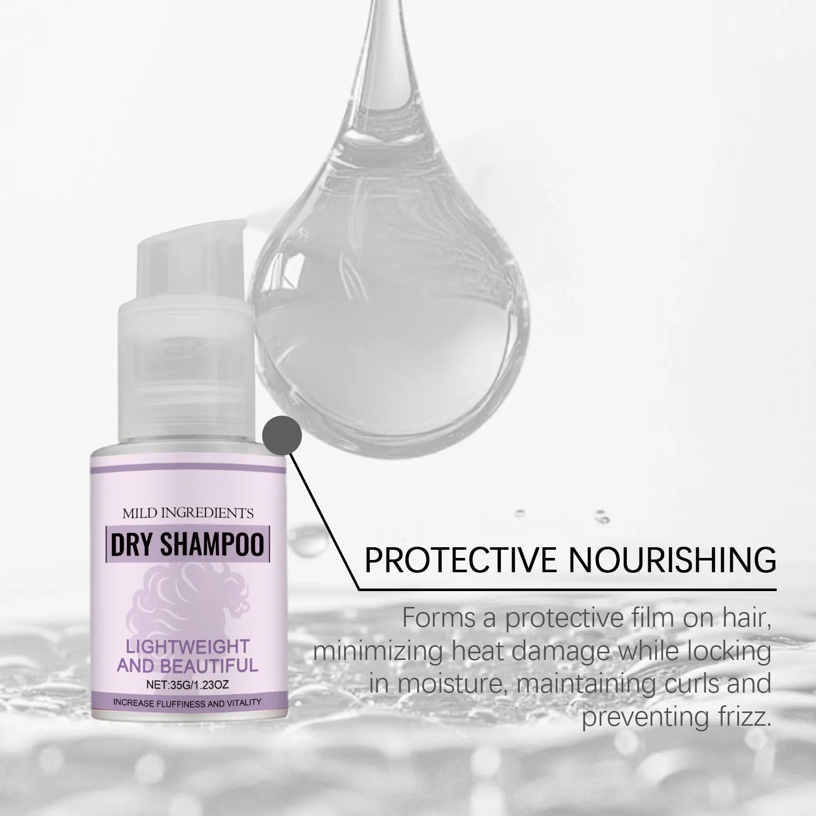 Jaysuing Dry Shampoo Spray – Oil Control & Volume Boost Dry Shampoo Spray Oasis Select