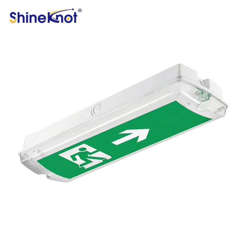 8W LED Emergency Bulkhead Light IP65 | 3-Hour Battery Backup