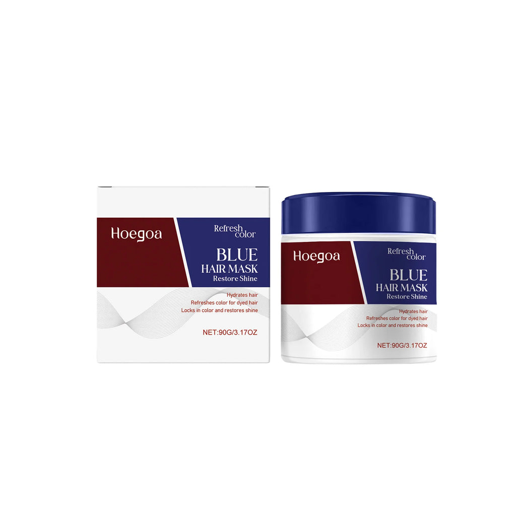 Color Boosting Conditioner Neutralizes Brass Yellow Tones Fade After Bleach Hair Dye Color Depositing Hair Mask For Red Brown Oasis Select Blue