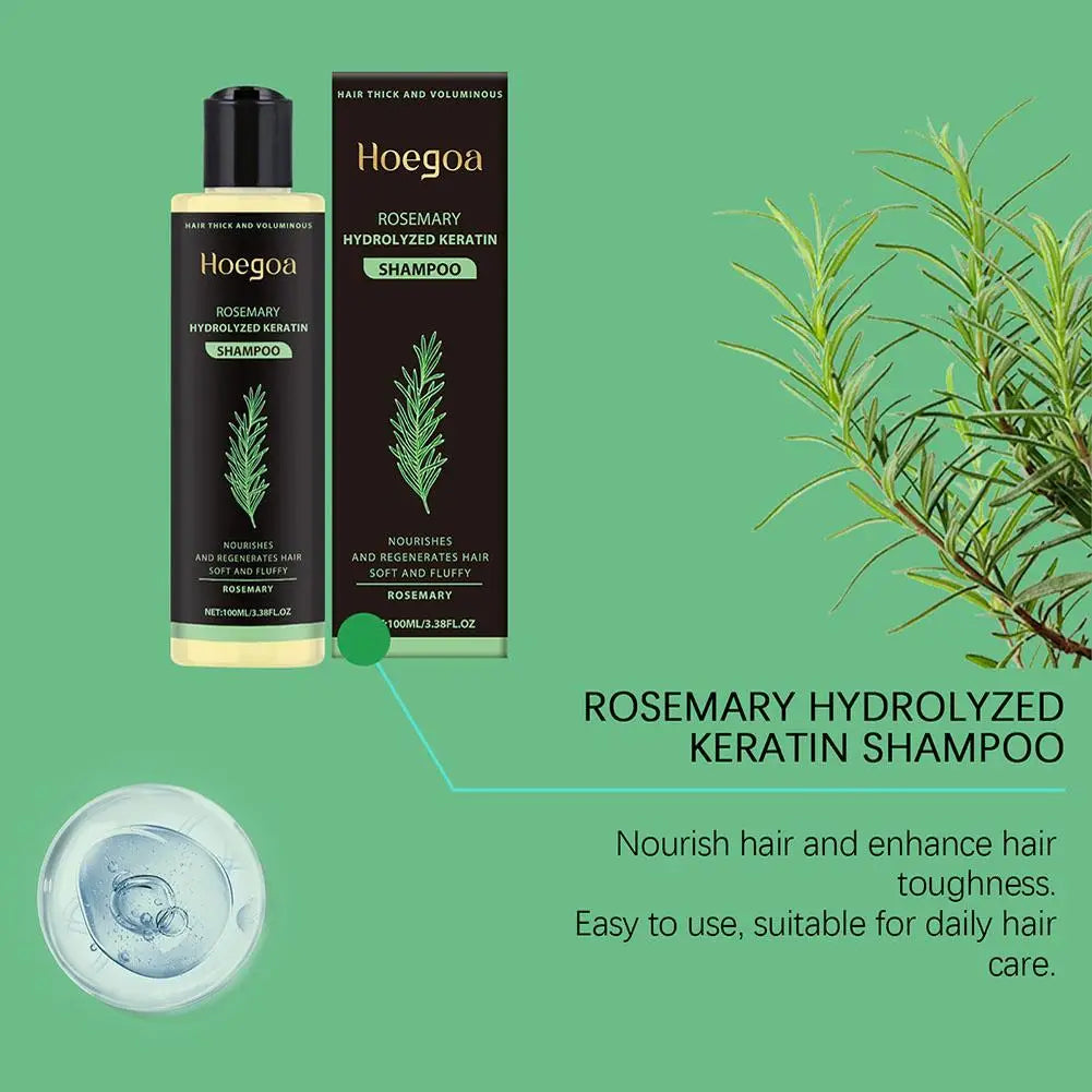 Rosemary Shampoo 100ml – Reduces Hair Loss & Dandruff Rosemary Hair Shampoo Oasis Select