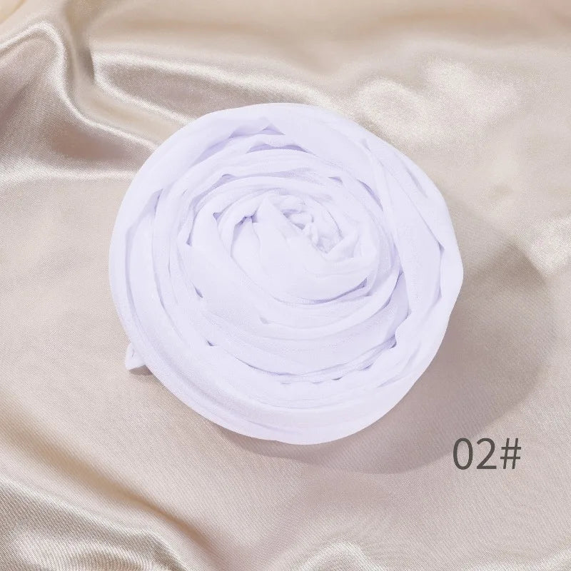 Chiffon Women Long Headscarf High-quality Windproof and Sand Proof Headscarf Seasonal Shawl Home Furnishings Oasis Select