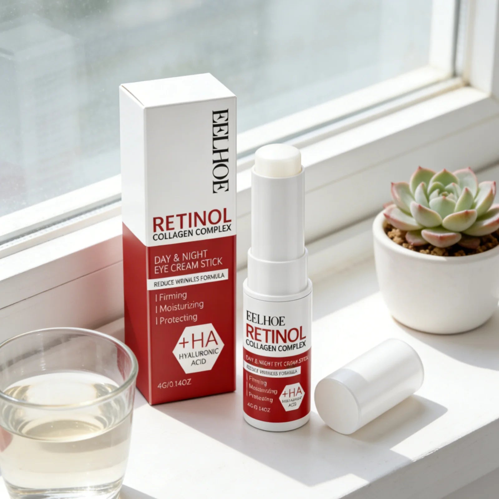 Eelhoe Retinol Collagen Eye Cream Stick – Anti-Wrinkle Firming Eye Cream Stick Oasis Select