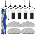 16 Pack Robot Vacuum Accessories For ECOVACS For DEEBOT N20 & For Yeedi For C12 Oasis Select 1set