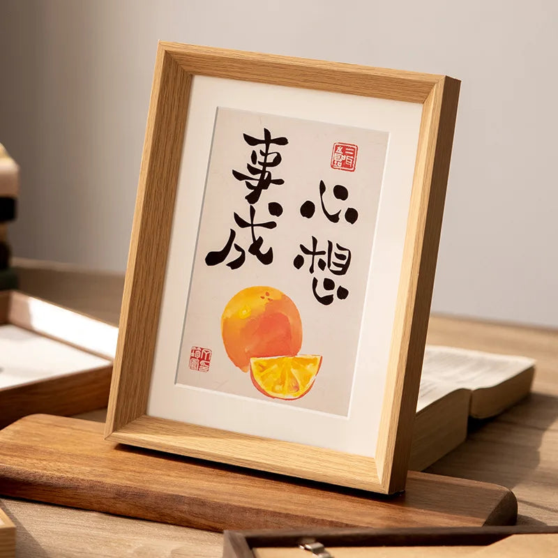 Wood Photo Frame 6 7 8 10 A4 Inch | Modern Home Décor Display