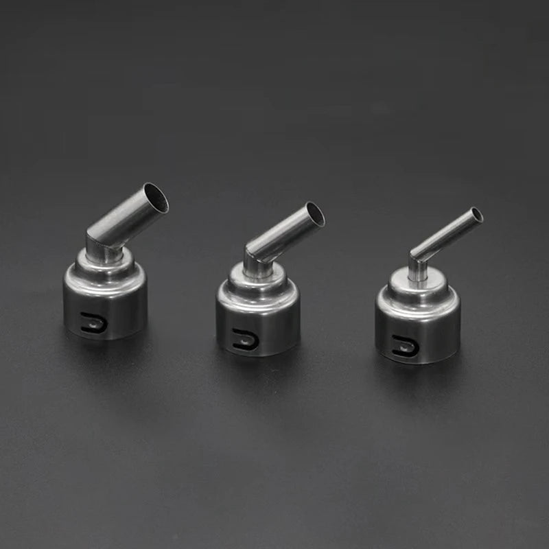 For SUGON 8650/ 8630/8610DX-PRO Hot Air Soldering Station 45 Degree Curved Nozzle 5Mm/8Mm/10Mm Bent Angle Heat Nozzle Oasis Select