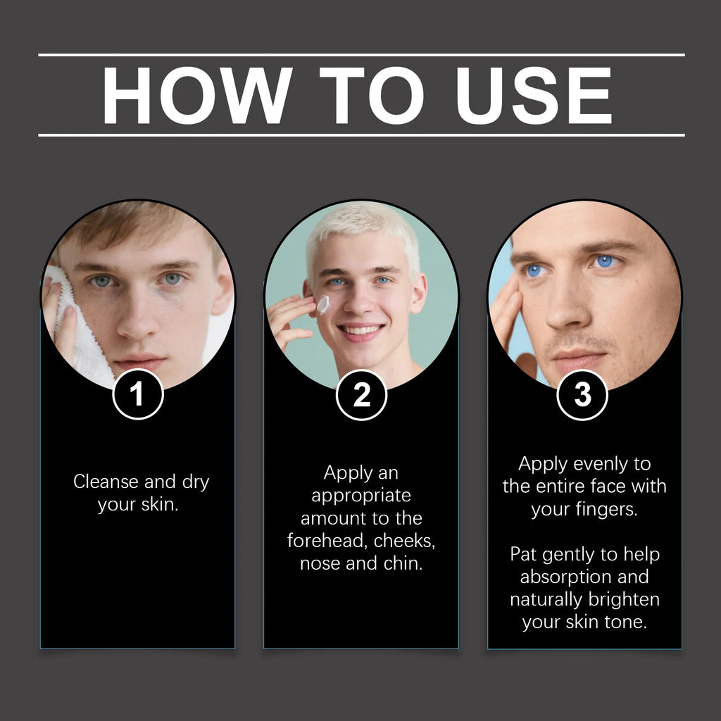 Men's Concealer Cream Nourishing Brightening Skin-Friendly Natural Conceal Fresh Hydrating Improves Dullness and Fatigue Concea Oasis Select