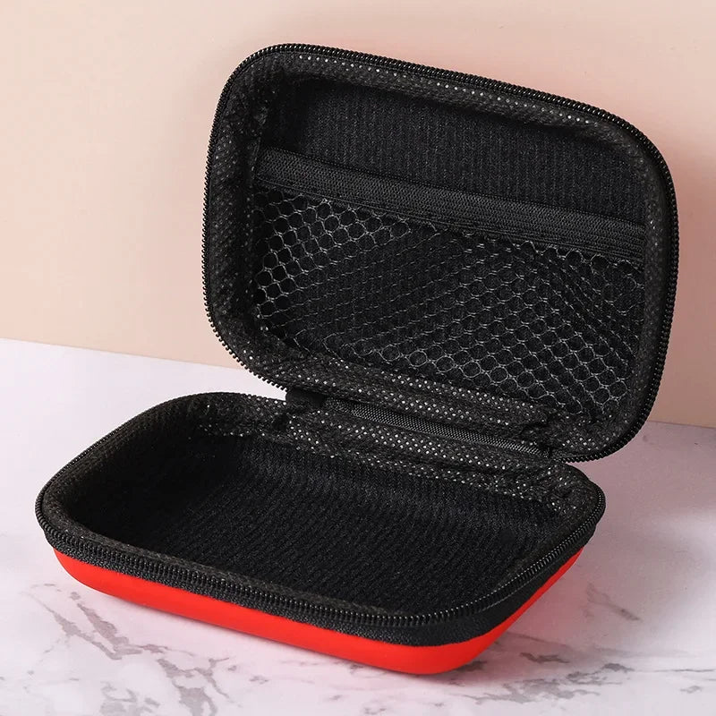 Sundries Travel Storage Bag Charging Case for Earphone Package Zipper Bag Portable Travel Cable Organizer Electronics Storage Oasis Select