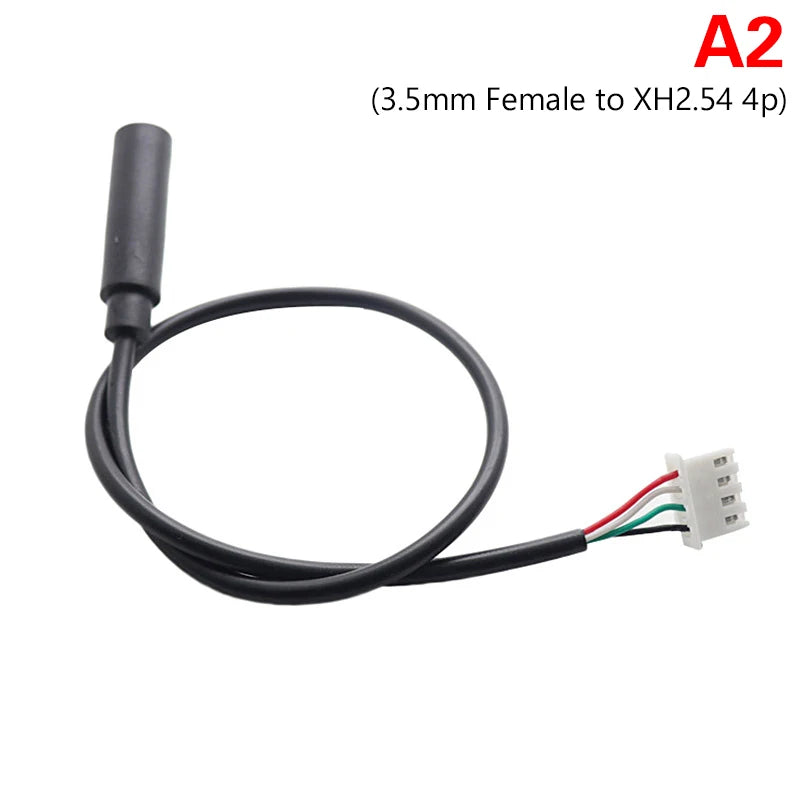 XH2.54 Terminal 3p Male, 3.5mm AUX Jack, 3 Core Amplifier Extension Line, Audio Cable Oasis Select A2