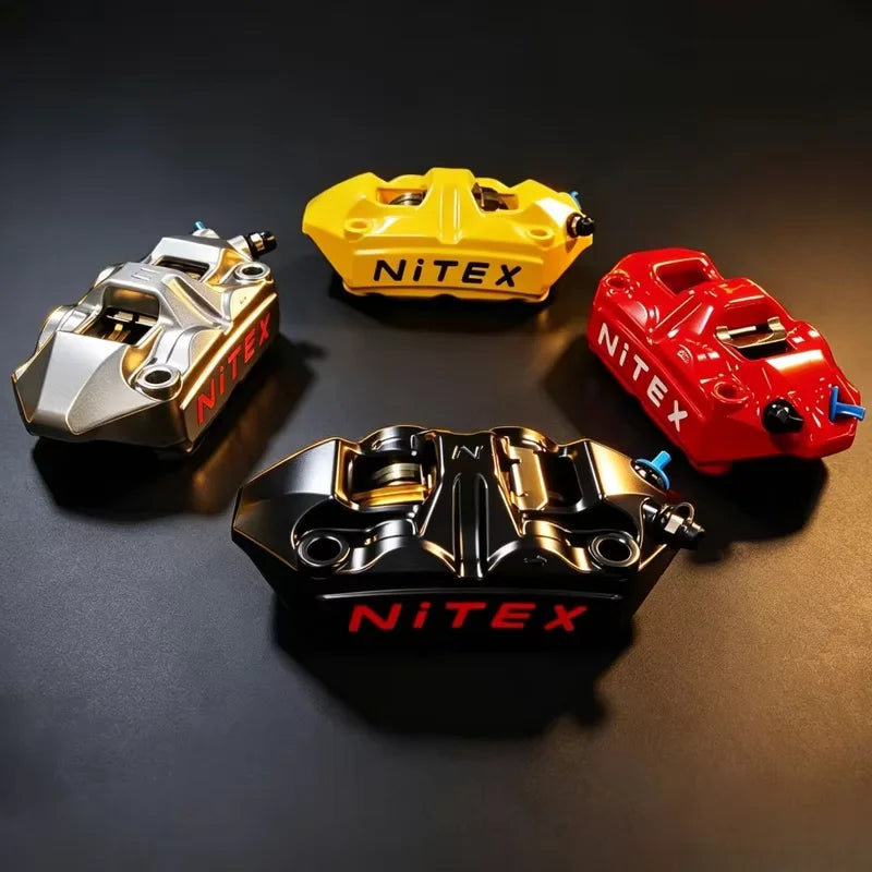 Integrated brake caliper locking point aluminum alloy disc brake lower pump 100MM motorcycle modification Oasis Select