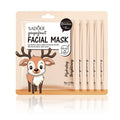 SADOER Fruit Face Mask 5-Pack – Hydrating & Anti-Wrinkle Hydrating Sheet Mask Oasis Select Grapefruit