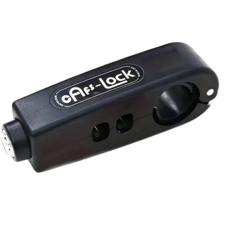 JUSTINLAU Motorcycle Handlebar Lock Anti Theft Brake Throttle Lock Universal for Scooter ATV Bike Motorbike Safety Protection Oasis Select
