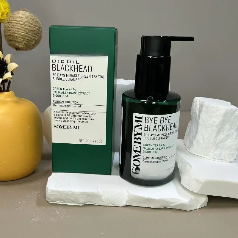 SOMEBYMI Shabo Mie Tea Tree Facial Cleanser 120ml Is Suitable for Deep Cleaning of Acne-sensitive Skin Facial Exfoliante Facial Oasis Select BLACKHEAD-120ML