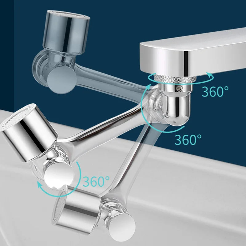 Universal faucet can be rotated to extend the mechanical arm outlet mouth wash multifunctional joint anti-splash bubbler Oasis Select