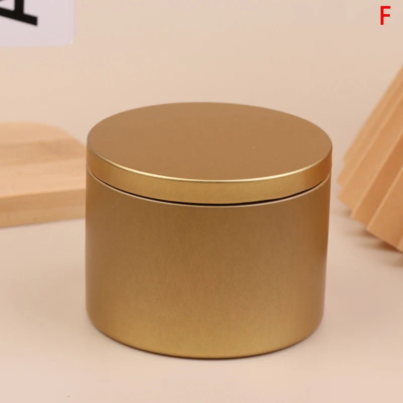 8oz Tinplate Candle Tins with Lids | Candle Making & Storage