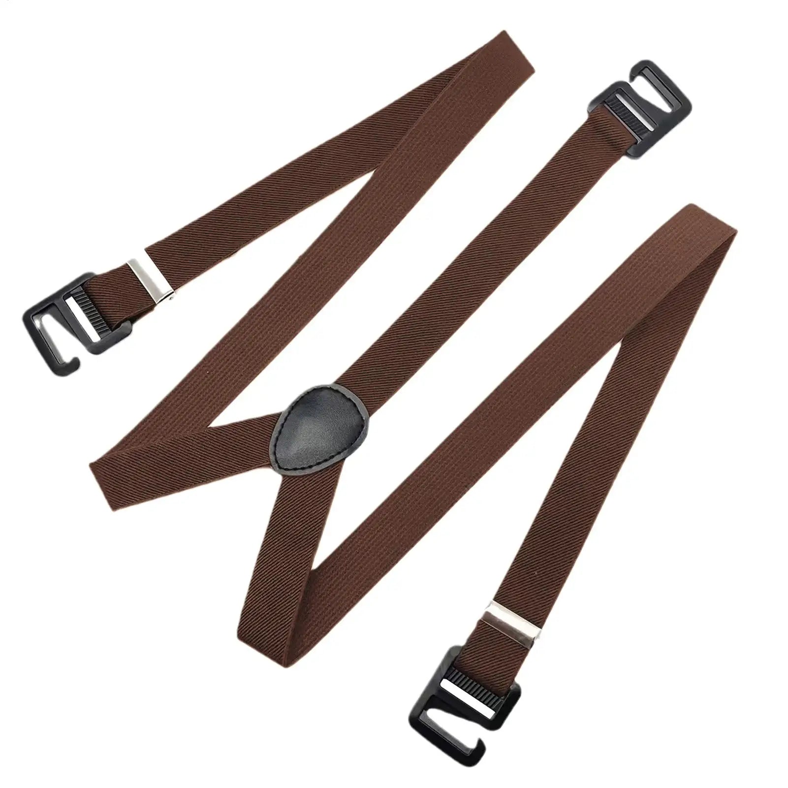 Heavy Duty Suspenders for Men Y-Back Hidden Suspenders Adjustable Fashion Casual Suspenders Pants Braces Y-Back Invisible Belt Oasis Select