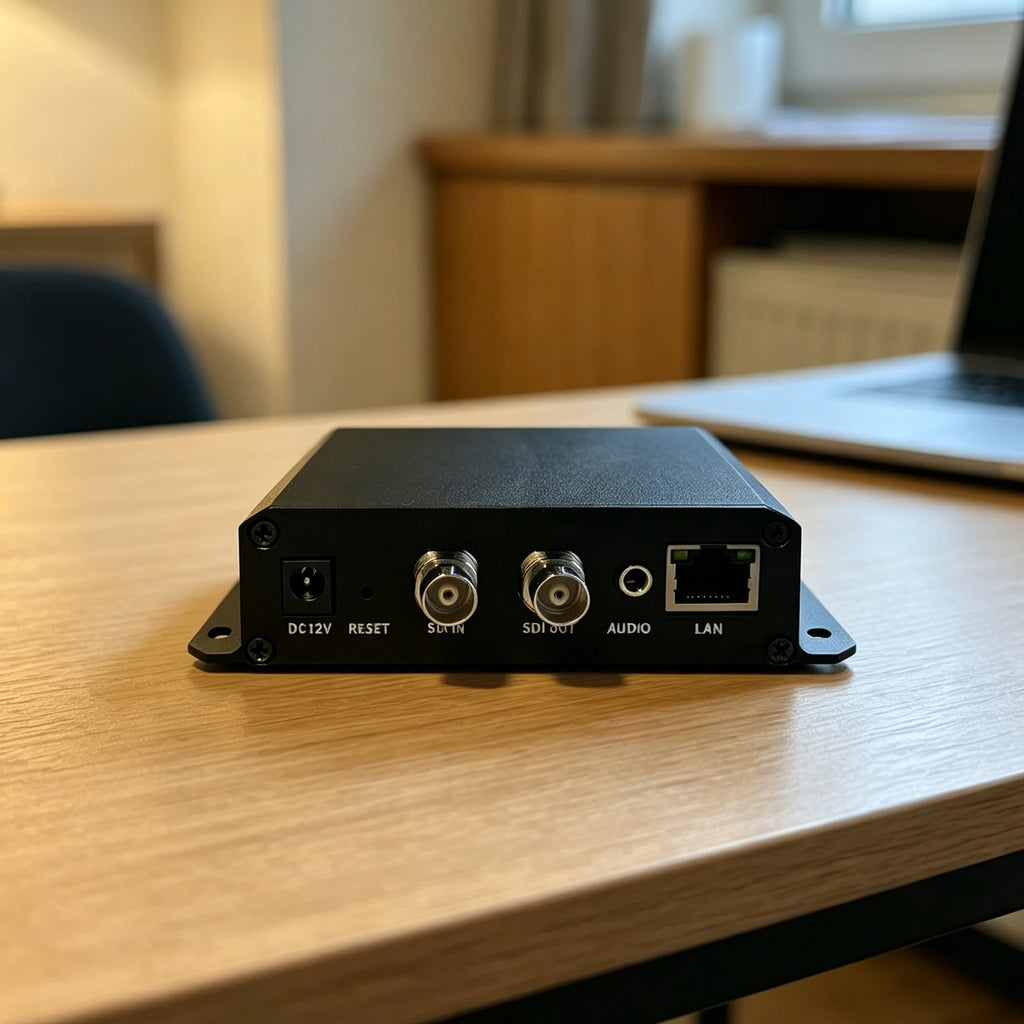 SDI real-time encoder with loop-out H.265 3G HD SD-SDI capture card Portable digital HD SDI camera-to-IP converter IPTV Oasis Select