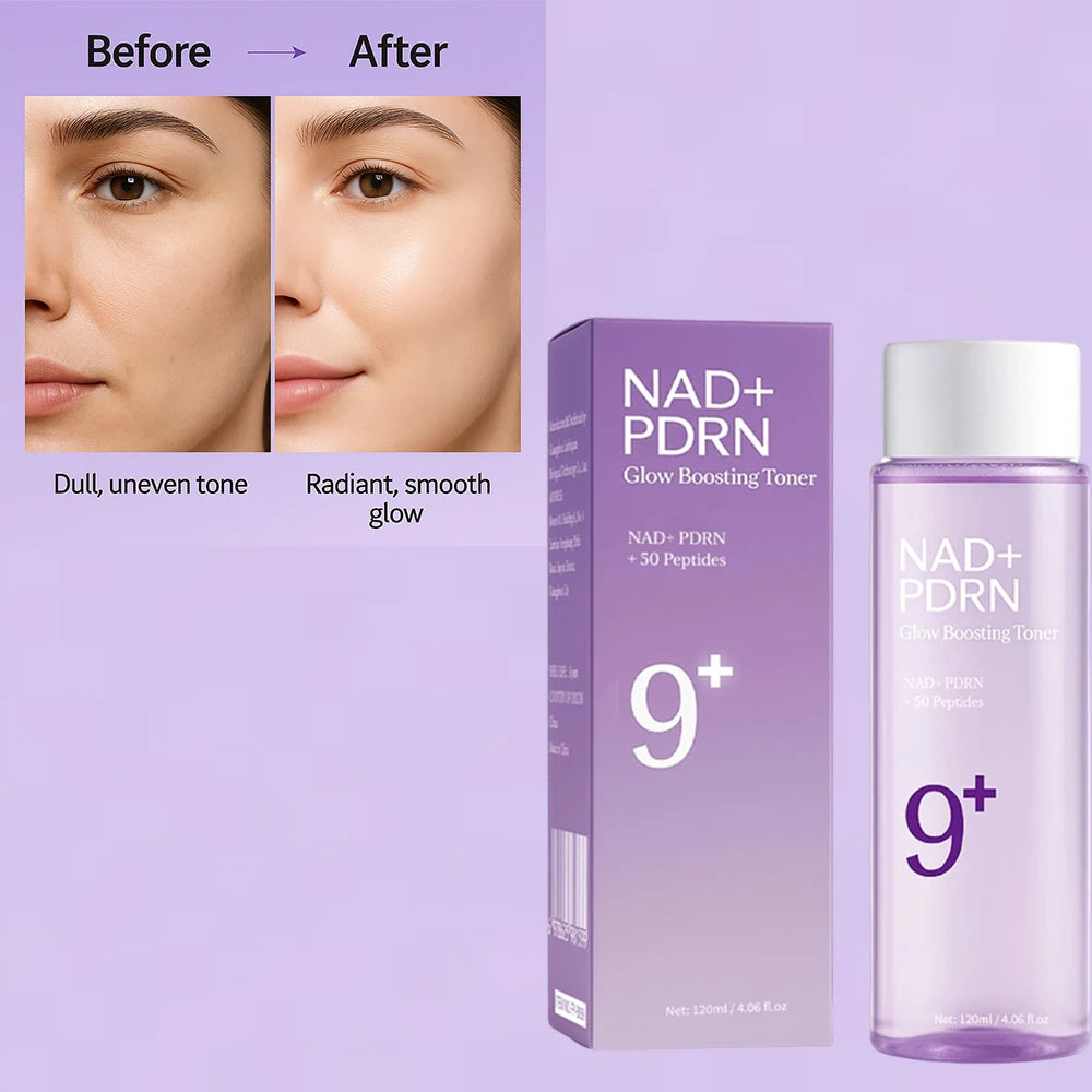 SAUVASINE NAD+ PDRN Glow Boosting Toner 120ml | Hydrating Essence