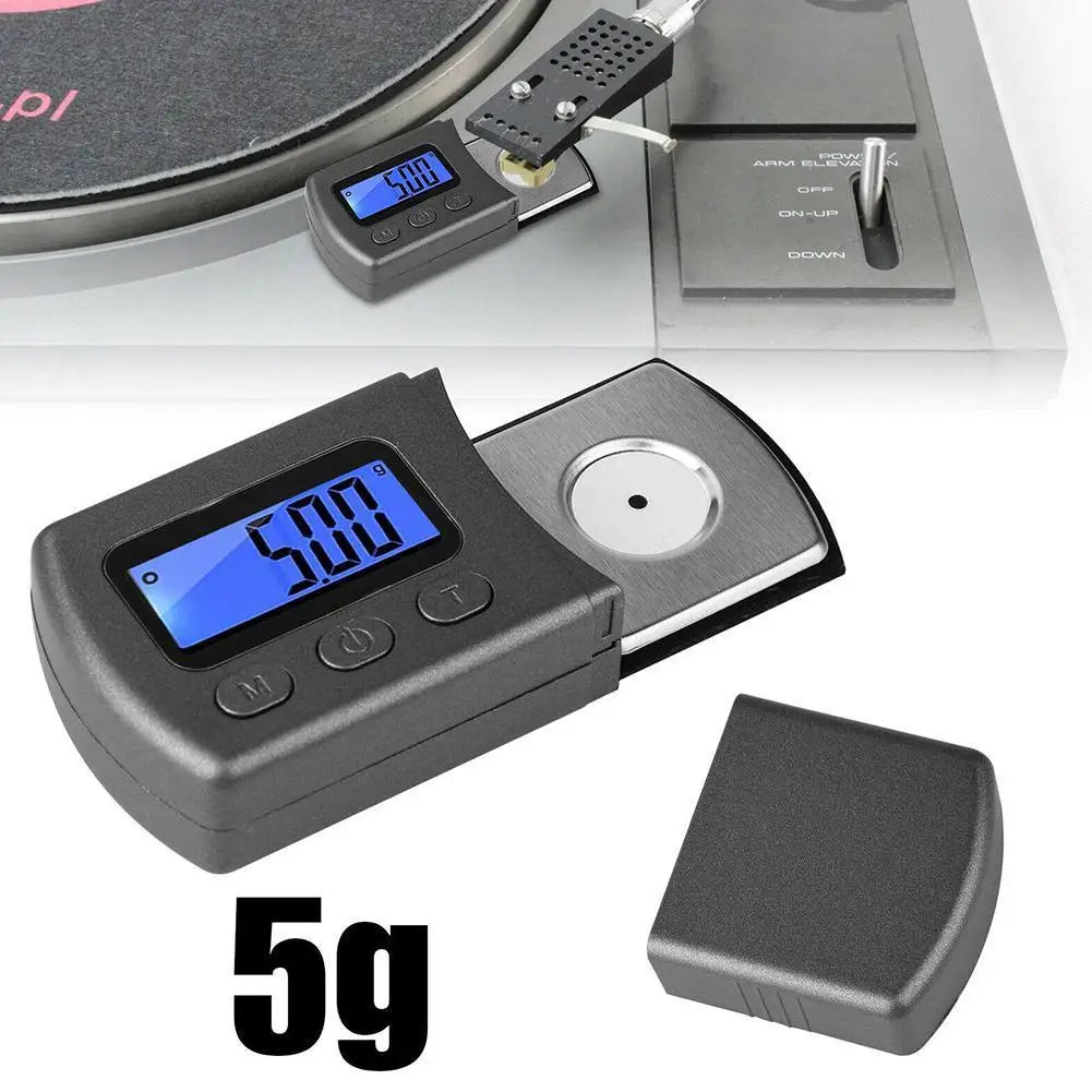 Vinyl Record Stylus Force Gauge – 0.01g Tonearm Scale