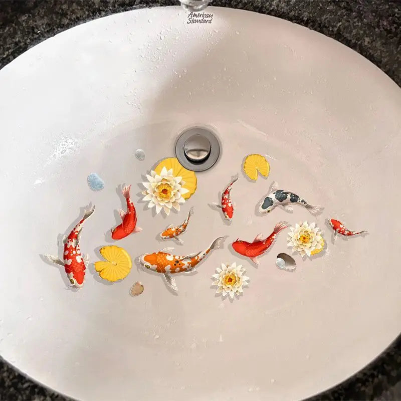 Toilet toilet sink tile stickers Waterproof wallpaper self-adhesive decorative painting shade refurbished stickers Oasis Select B