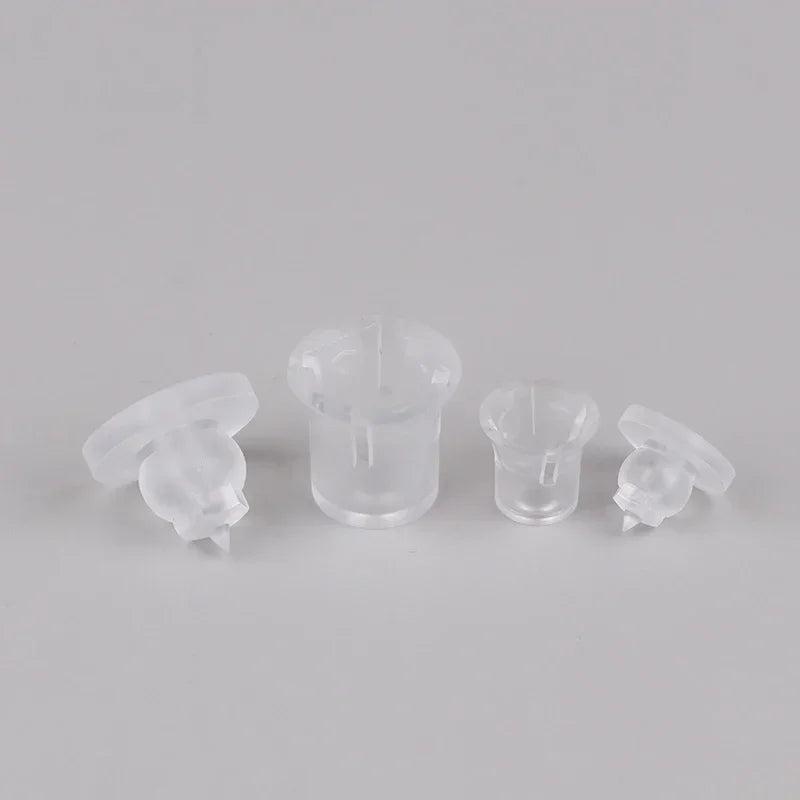10pcs/lot PC Translucent Advertising Nail Glass Nail Bracket Invisible Plastic Screw Frosted Screw Oasis Select