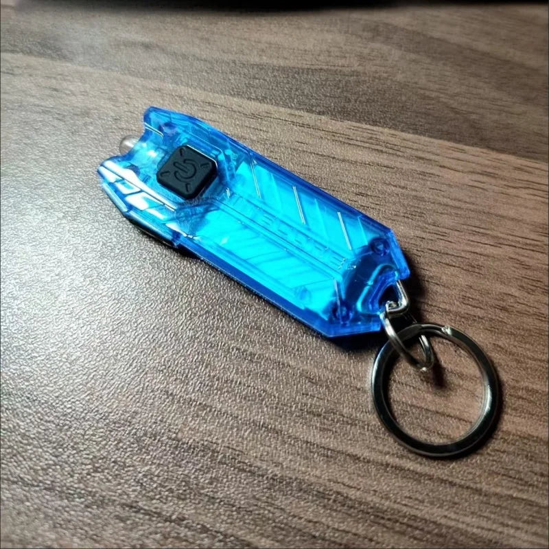 SHINEKNOT Mini LED Keychain Flashlight | USB Rechargeable, Waterproof
