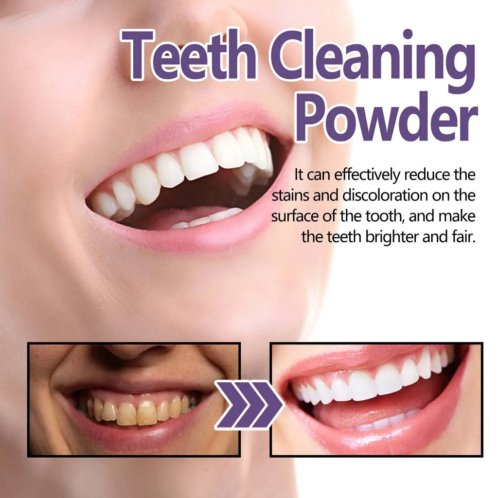 Purple Tooth Cleaning Powder – Whiten, Freshen & Clean Tooth Cleaning Powder Oasis Select