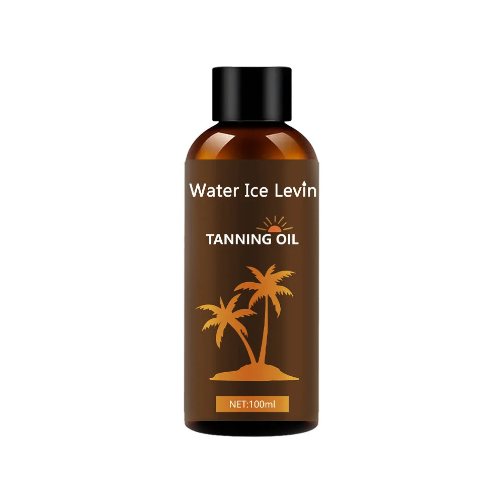 Hydrating Tanning Oil – Hyaluronic Acid & Collagen | All Skin Self Tanning Oil Oasis Select black 100g