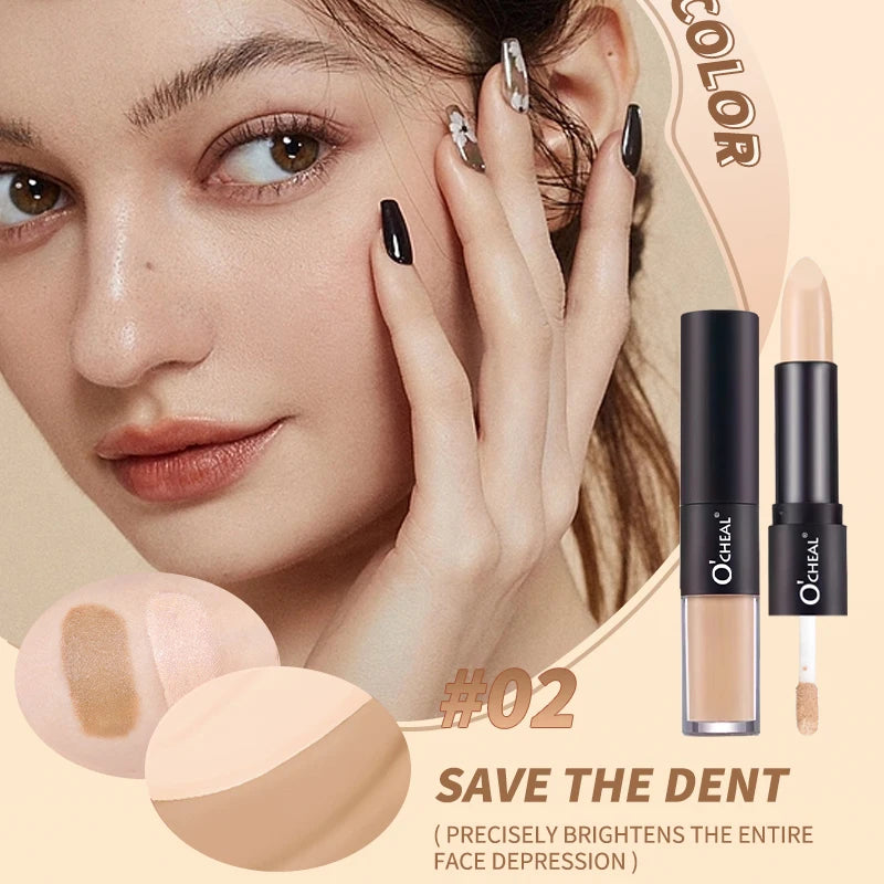 OCHEAL Double-Ended Concealer Stick – Waterproof, Long-Lasting