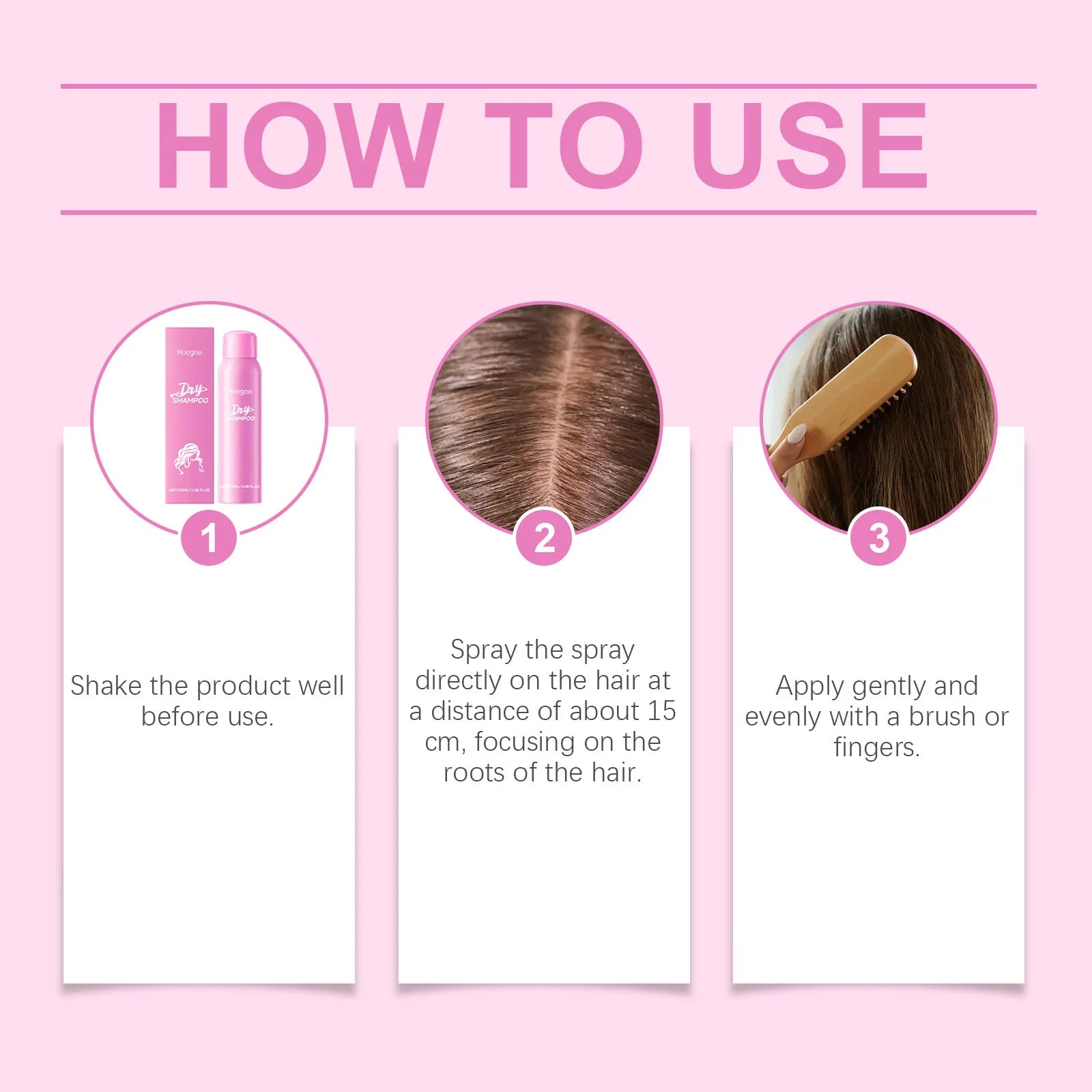 Rose Leave in Hair Shampoo Spray Repair Dry Moisturizing Damage Remove Lazy Improve Smoothing For Curly Hair No-Wash Conditioner Oasis Select