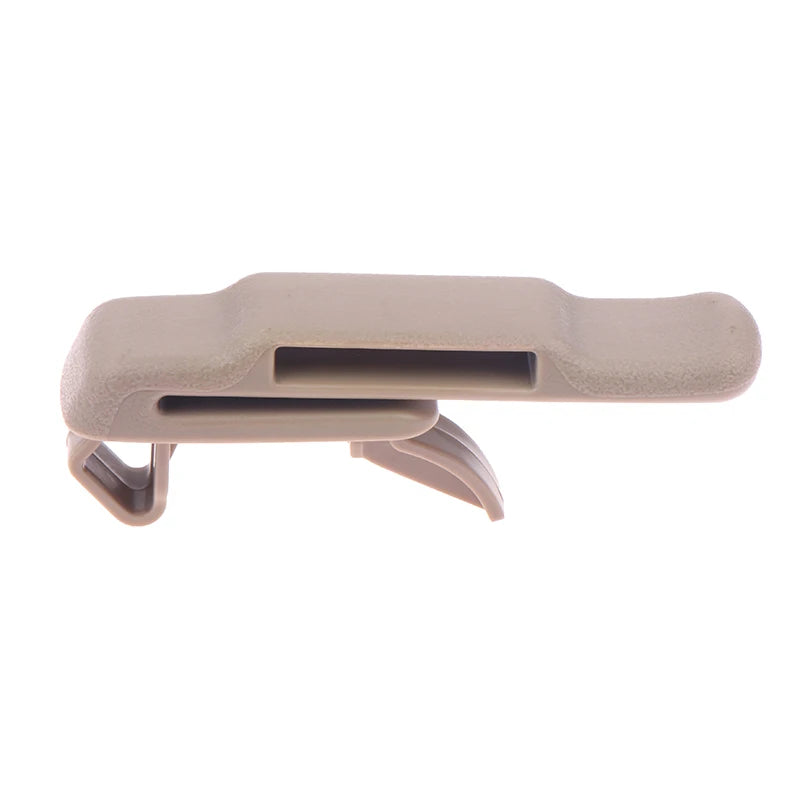 1Pc Rear Seat Belt Fixing Buckle Clip Seat Belt Clip Buckle For 73371-58010 Plastic Belt Holder Car Accessories Oasis Select Beige