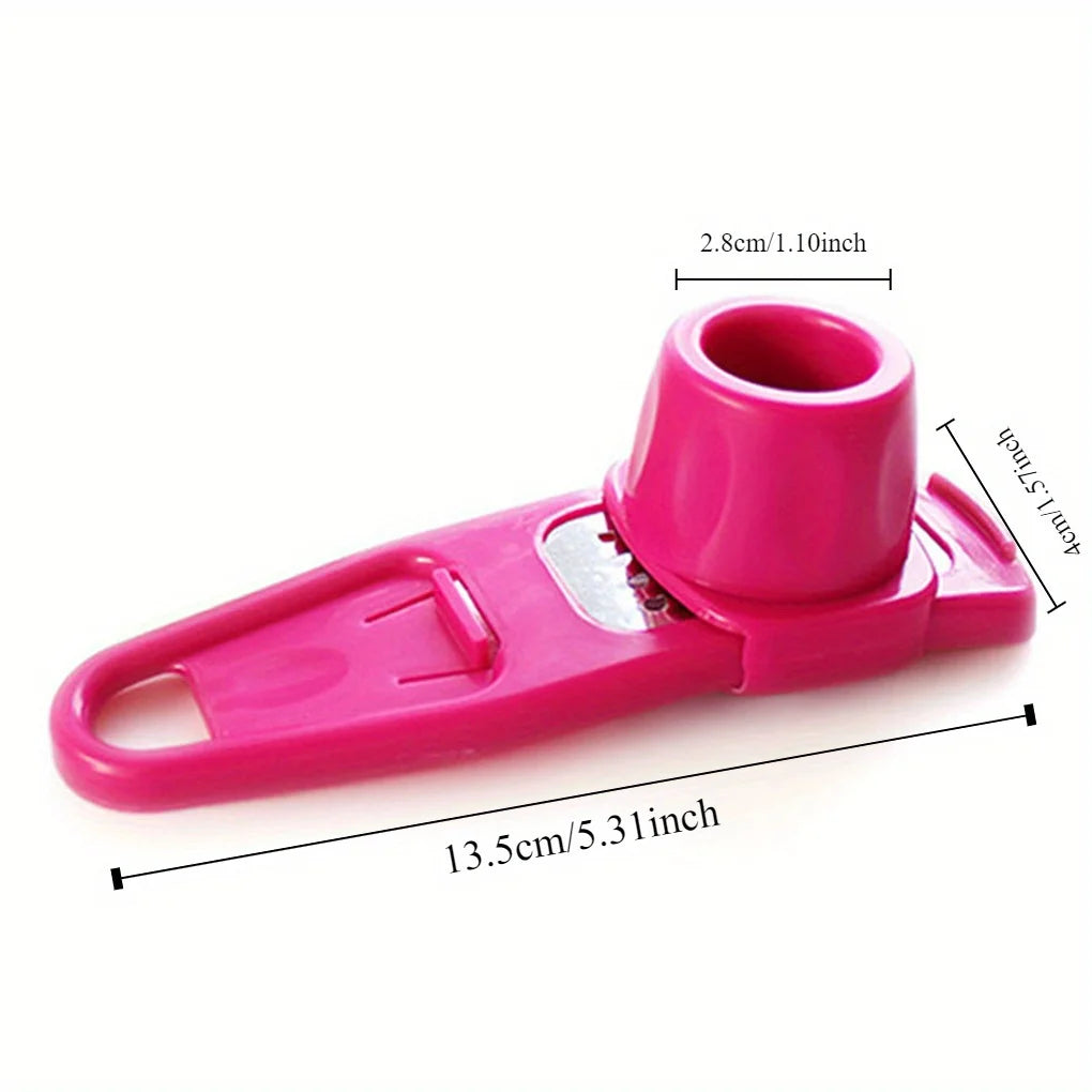 1 Pack Mini Garlic Grinder Creative Garlic Press Kitchen Garlic Mash Manual Garlic Mashing Green Kitchen Gadgets Oasis Select