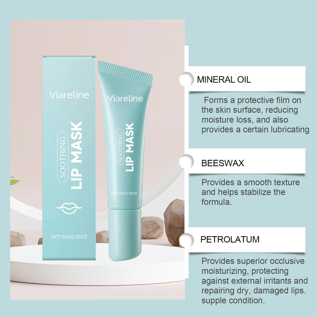 Moisturizing Lip Mask – Hydrating & Softening | Daily Use Lip Mask Oasis Select