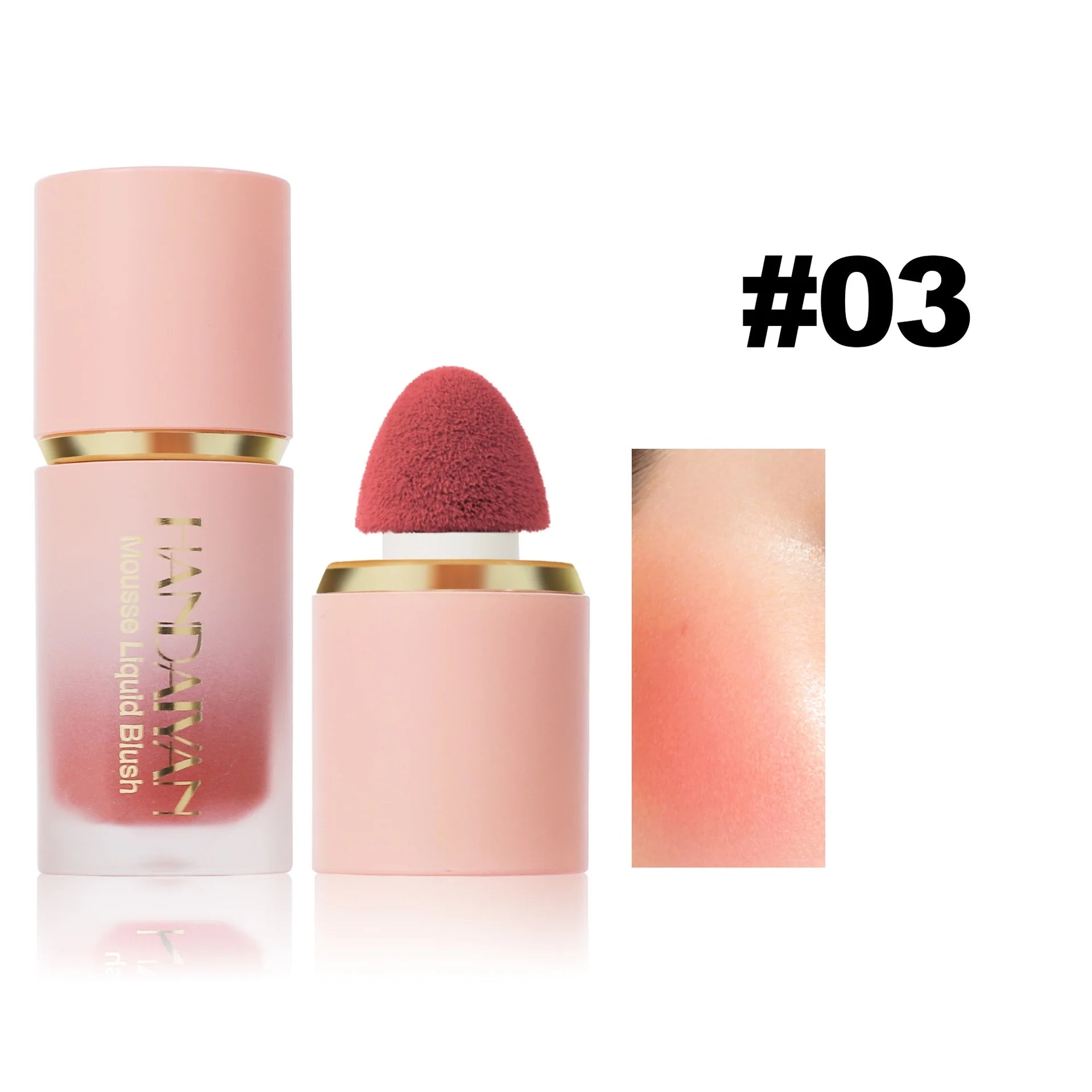 HANDAIYAN Velvet Liquid Blush – Matte, Long-Lasting Cheek Color