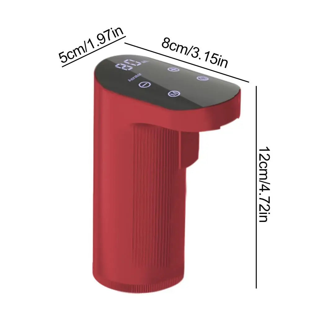 Electric Wine Decanter USB Rechargeable Wine Dispenser Whiskey Adjustable Quantity Liquor Wine Pump Wine Accessories for Oasis Select Red