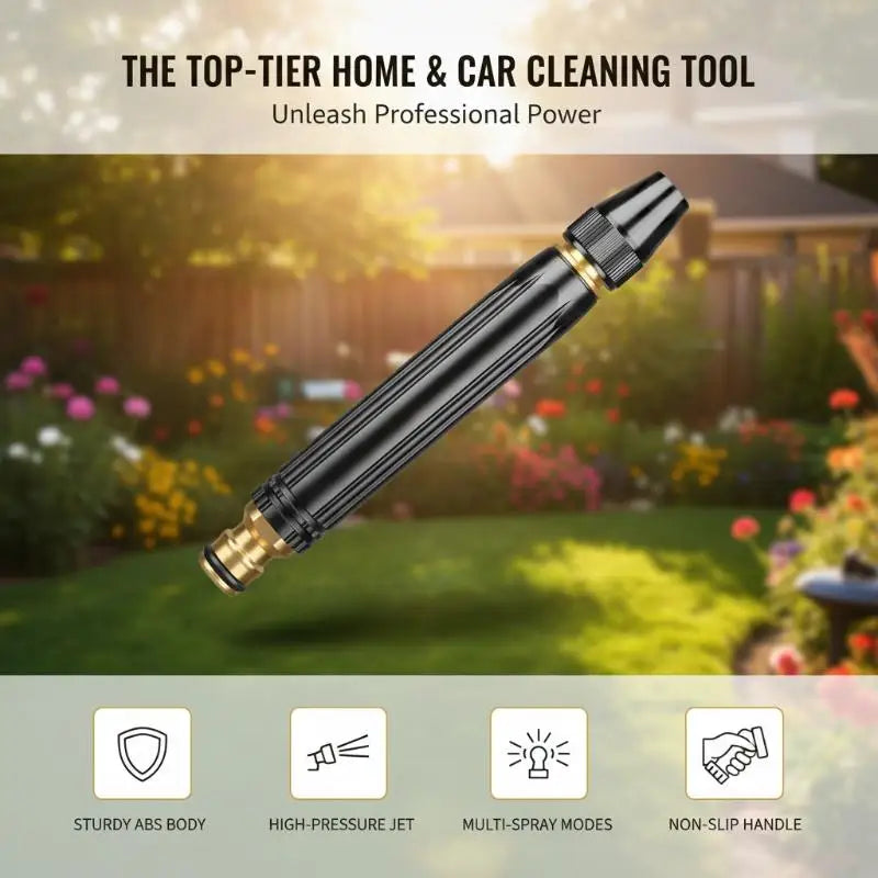 Home High Pressure Car Wash Water Gun, 2026 New Heavy High Pressure Washer Gun, Adjustable Booster High-pressure Car Washing Oasis Select