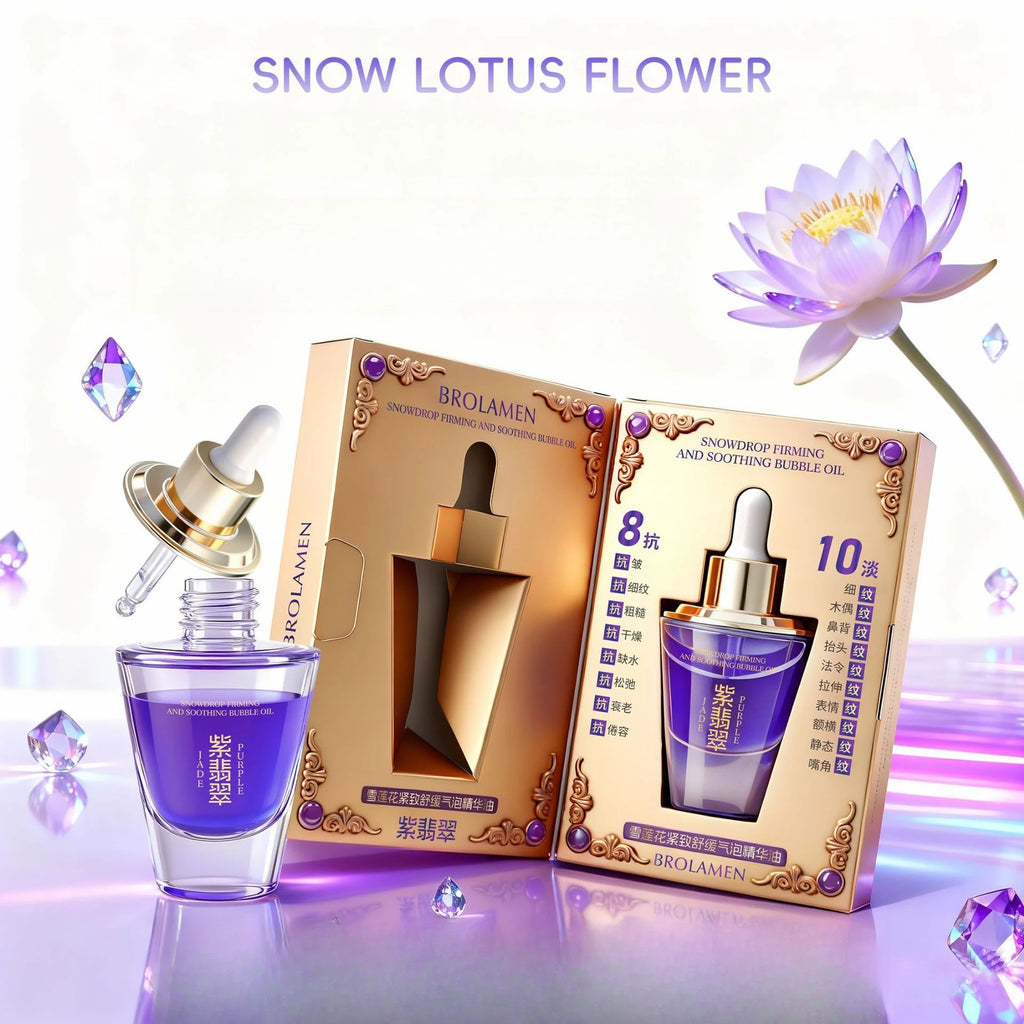 30ml Snow Lotus Time Skin Beauty Essential Oil Skin Care Products Facial Hydration Moisturizing and Easy To Absorb Essence Oasis Select