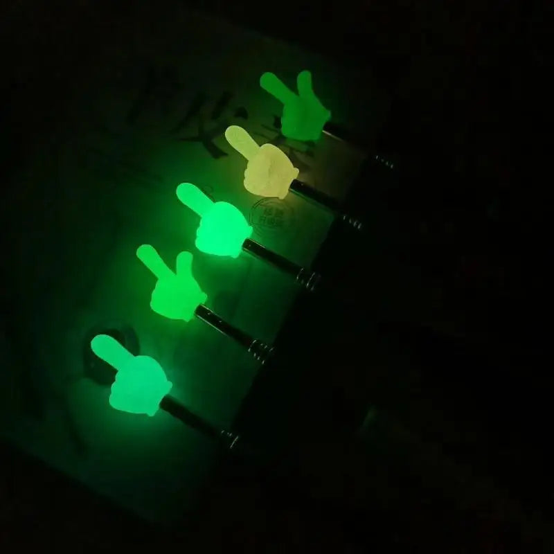 5/10Pcs Glow-In-The-Dark Retractable Finger Reading Stick For Reading,Teaching Stick Finger Reading Stick School Office Supplies Oasis Select