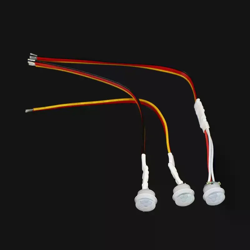 LED PIR Motion Sensor for Cabinet Closet Stairs Hallway, 1/2/3Pcs, DC3-24V, Auto On/Off, Infrared Human Body Detection Oasis Select