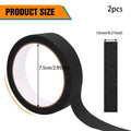 2Rolls Masking Tape-Adhesive Painters Tape for Painting, Black &White,Tearable Writtable for DIY Crafts,Art,Wall Decor,Labeling Oasis Select 2pcs