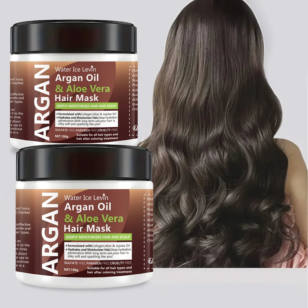 Argan Oil & Aloe Vera Keratin Hair Mask – Repair & Moisturize Keratin Hair Mask Oasis Select