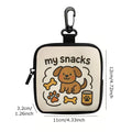 Dog Training Treat Bag Multi-functional pet bag Leakproof Portable Pet treats bag Train Snack Reward Waist Bag Pet supplies Oasis Select White 1PC