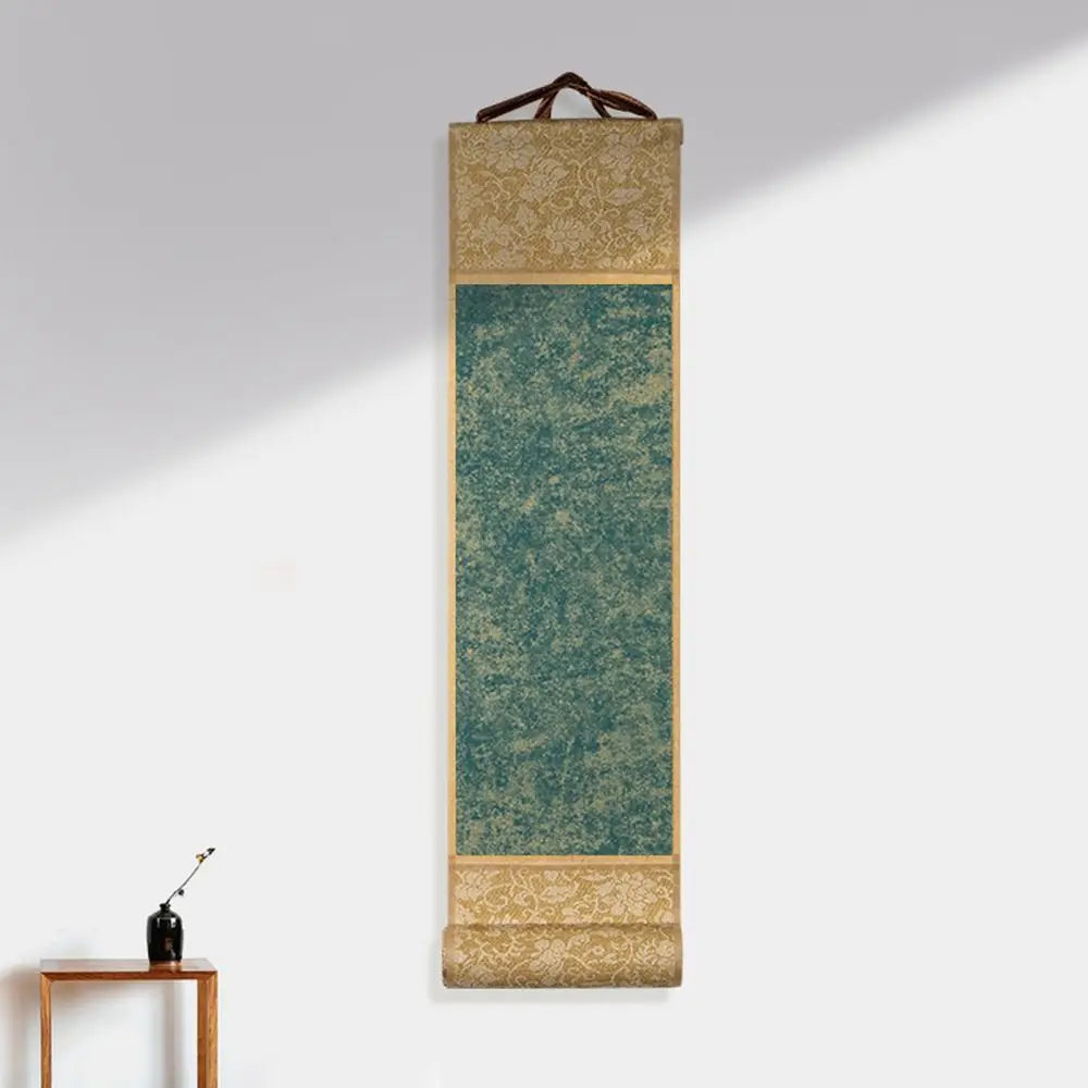 Self-made Gifts Art Supplies Painting Drawing Paper Gilded Rice Paper Scroll Blank Hanging Scroll Mini Batik Trumpet Scroll Oasis Select 04