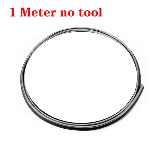 Car interior trim strips universal car gap fillers automobile molding line decorative accessories DIY flexible strip garnish Oasis Select only 1 Meter silver 2pcs