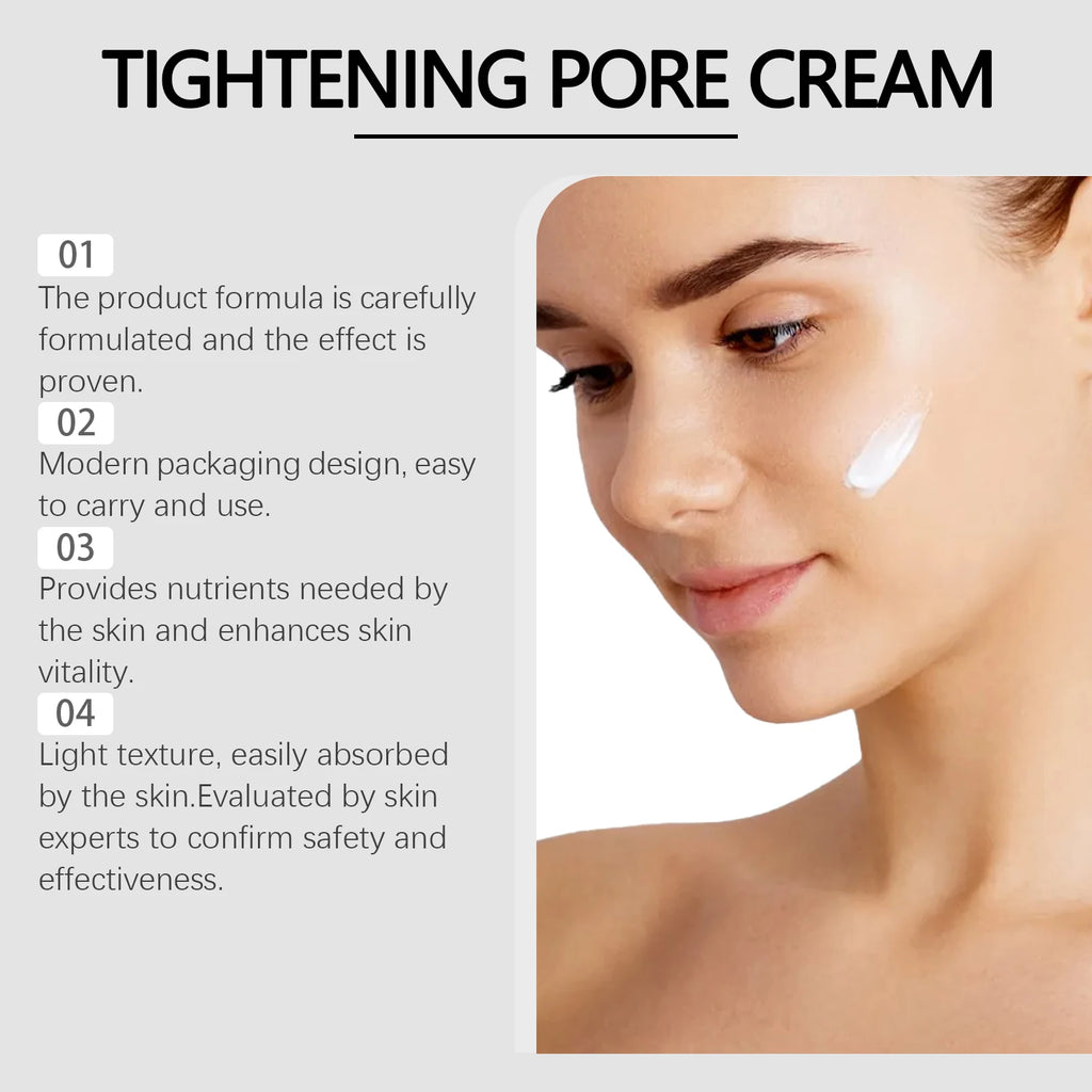 Tightening Pore Cream Remove Blackheads Fade Blemishes Relieve Dryness Oil Control Smoothing Shrink Pores Face Moisturizer Cream Oasis Select