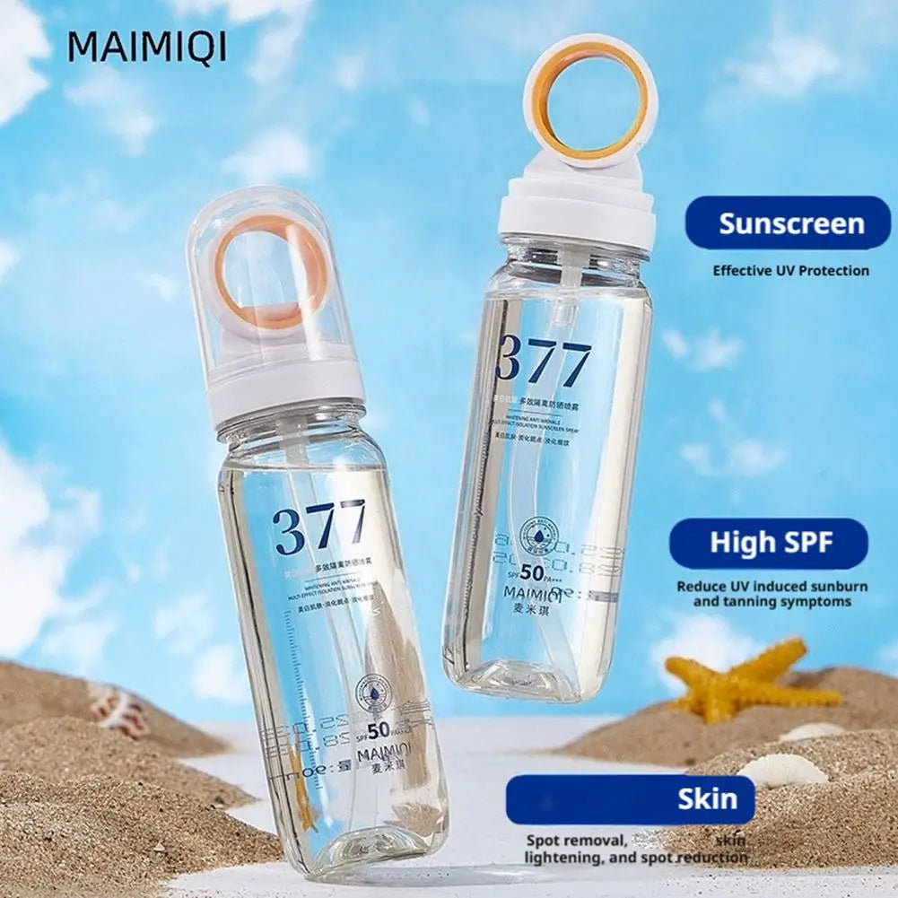 Full Body Care 377 Spray Spf50 Plus Nourish Skin Moisturize Whitening Anti Wrinkle Ideal For Face Neck And Body Sun Protection Oasis Select